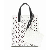 KENZO 2sa601l11-01 Shopping Bag (White) / Ladies'