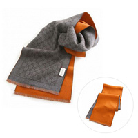 GUCCI 4117264g200 圍巾 (橘色)/ 男女兼用