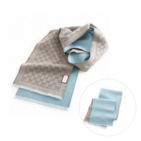 GUCCI 4117264g200 圍巾 (淺藍色)/ 男女兼用