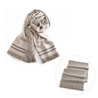 GUCCI 10099548200 圍巾 (9764 淺灰色)/ 男女兼用