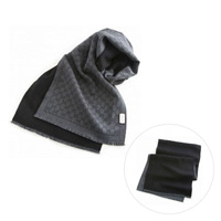 GUCCI 4020934g200 圍巾 (黑色)/ 男女兼用