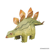 [Paper Craft] Stegosaurus, Déformer Series (Small)
