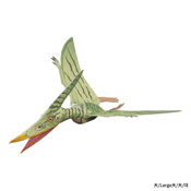 [Paper Craft] Pteranodon, Déformer Series (Large/Green)