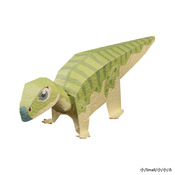 [Paper Craft] Fukuisaurus, Super-Easy Series (Small)