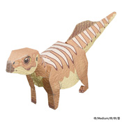 [Paper Craft] Psittacosaurus, Super-Easy Series (Medium)