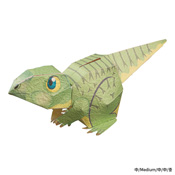 [Paper Craft] Fukuisaurus, Money Box Series (Medium)