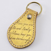 Gold Leaf Key Holder