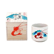 Colorful Cup, Fuji & Shrimp, Masahito-saku