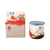 Colorful Cup, Ebisu Catching Sea Bream, Yoshinori-saku
