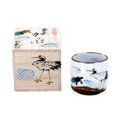 Colorful Cup, Crane & Tortoise, Masahito-saku