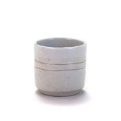Rocks Cup, Sculpted White Glaze