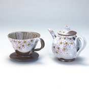 Teapot & Dripper,  Cherry Blosssom