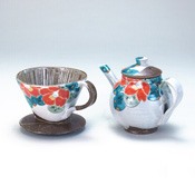 Teapot & Dripper,  Camellia 