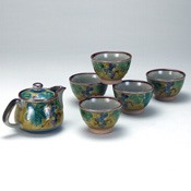 Teapot & Cup Set Yoshidaya Grape