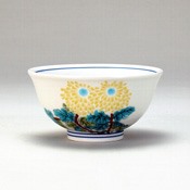 Pair Rice Bowl Set, Chrysanthemum