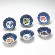 Size 3 Small Bowl Set (6P) Period Designs 