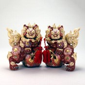 No. 6 Tsurugi Lion Pair, Decoration