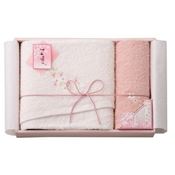 [Sakura Dyed] Bath & Wash Towel Set