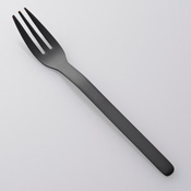 Silicone Coated Black Cutlery, Fork S