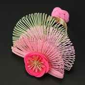 Hakata Mizuhiki, Japanese Paper Cord Bottle Bow, Senbai  (Pink)