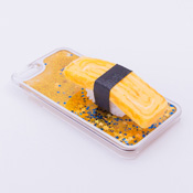 iPhone 6/6S Case Food Sample, Sushi, Egg (Small) Sparkling Yellow 