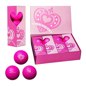 VIVA HEART 女士用高爾夫球 (12球) #2760 粉色
