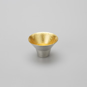 Sakazuki Sake Cup - Kiki - I Gold Leaf