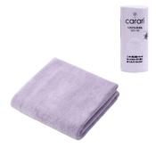 Micro-Fiber Hair-Drying Towel, Purple 