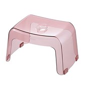 Karali Shower Seat 20H, Clear Pink