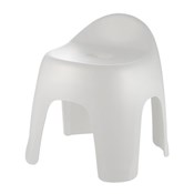 HAYUR 銀離子抗菌塑膠小椅凳 TH 白色