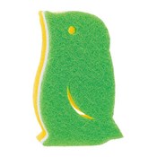 企鹅造型海绵　Ｇ　Ｋ２６６ (绿色)