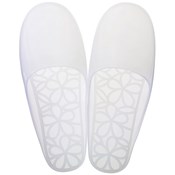 Watercolor Bath Slippers M WH (White) 