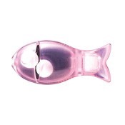 鱼造型磨刀器 K257 粉色 /厨房用品