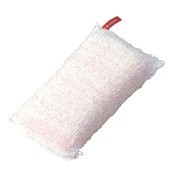 キラキラスポンジバス洗い用 ピンク /バス用品