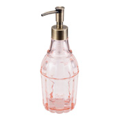 皂液瓶 Leni 晶透系列 粉色 /洗脸台用品