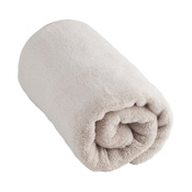 Microfiber [Carari Plus] Face Towel Beige 