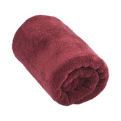極細纖維 [carari+] 毛巾 酒紅色