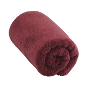 Microfiber [Carari Plus] Hair-Drying Towel Burgundy 