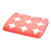 Microfiber [Carari Kuo] Hair-Drying Towel Round, Pink 