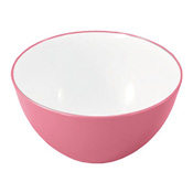 耐热可微波碗盆18cm 樱桃粉色 /厨房用品
