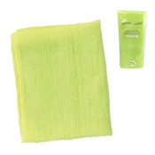 WC尼龍纖維毛巾 普通 B438 綠色（浴巾) /衛浴用品