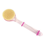 WC Body Brush, Clear Semi-Long B484 Pink / Bath Goods