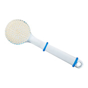 WC Body Brush, Clear Semi-Long B484 Blue / Bath Goods