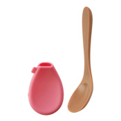 Lunch Spoon for Soup Flask, K629 Pink / Kitchen Goods