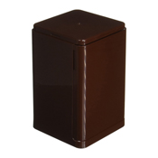 Color Cube Toilet Pot (Brown) / Toilet Goods