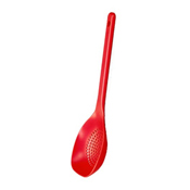 附濾孔湯勺 K144 (紅色)/ 廚房用品