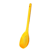 附濾孔湯勺 K144 (黃色)/ 廚房用品