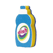 Detergent Bottle Sponge K209 (Blue) / Kitchen Goods