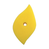POCO叶子造型海绵 K614 (黄色)/ 厨房用品