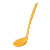 附濾孔湯勺 (黃色)/ 廚房用品